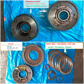 LKT 81 a LKT-120 lesné Traktory / Náhradné - diely - 9