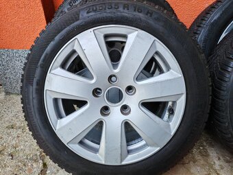 original disky 5x112 R16 s pneu 205/55 R16 - 9