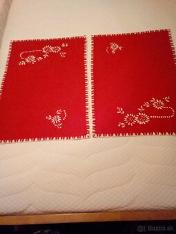 Ručne vyšívané obrusy 3 - 9