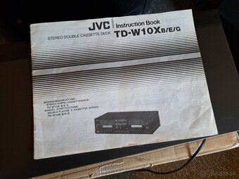Double tape deck JVC TD W10X - 9