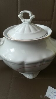 Porcelánové čajníky 2ks, misa polievková - 9