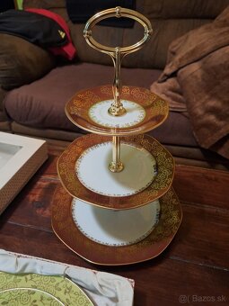 Porcelánový Etažér Československo - 9