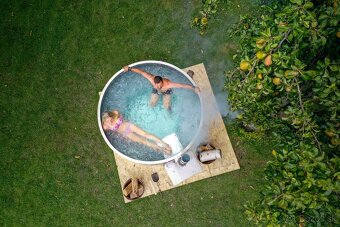 Nerezový kúpací sud - 9