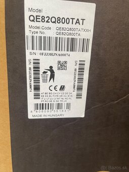 Smart qled 8K televizor Samsung 82” - 9