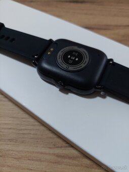 Chytré hodinky P72 – 1,85" - volanie, IP68, čierné - 9