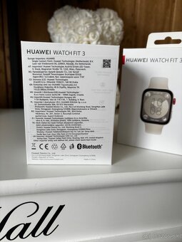 Huawei watch fit 3 moonwhite nové - 9