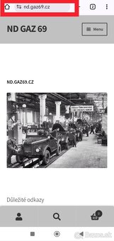 Gaz 69 - uzávěry přídavné nádrže - NOVÉ - 9