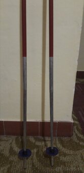 Predám lyže Atomic Beta Race carbon s palicami. - 9