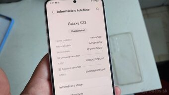 Samsung Galaxy S23 fialová 128GB - 9