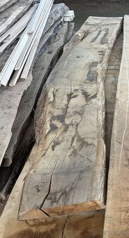 Vysušené dubové fošne, dub, 8 cm, dubové rezivo - 9