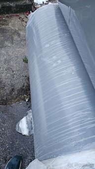 Fólia modrá - nová nepoužitá - pevná odolná - 9