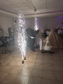 Osvetlenie, plazivý dym, iskry - 9