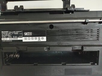 Sharp WQ 352H bk radiomagnetofon retro 2 kazeťák - 9