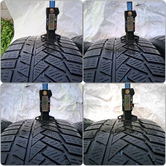 5x112 AUDI Originál Zimná Sada-Disky Puklice Pneu 225/55R16 - 9