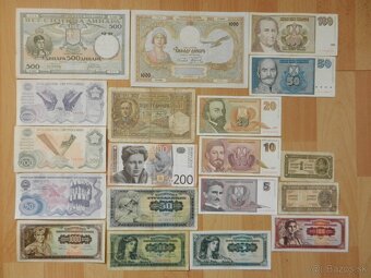 Bankovky staré Španielsko, Srbsko a iné - 9