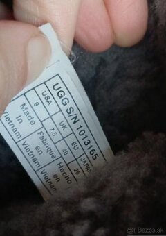 Kožené snehule Classic UGG šede s prímesou vlny - 9