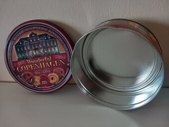 Staré i novšie plechové nádoby - cena za balík 9ks spolu - 9