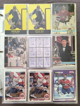 Hokejové kartičky - Patrick Roy 1 - 9