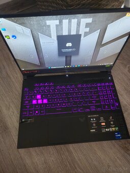 ASUS TUF Gaming F15, RTX 4070, i7-13620H - 9