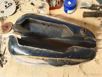 jawa sport originál modrá nádrž - 9