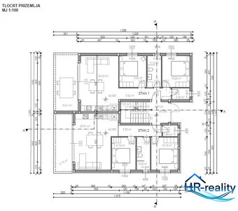 Pag Povljana – novostavby apartmánov s výhľadom na more, pie - 9