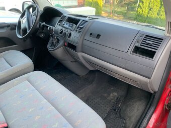 VW transporter T5 2,5tdi 4x4 dlhá verzia 6miest - 9