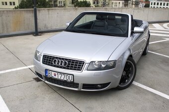 Audi A4 Cabrio, 1.8T 120kw, Benzín+LPG - 9