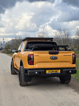Alu roleta+alu nosič na korbu pick-up Amarok / Ranger 2022+ - 9