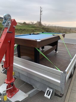 Predám prívesný vozík,trojstranný elektrohyd. sklápač - 9