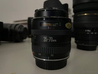 Predám objektívy Cannon Sigma - 9