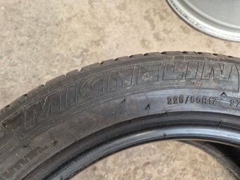 225/55 r17 letné 4 ks MICHELIN dezén 6,5 - 6 mm - 9