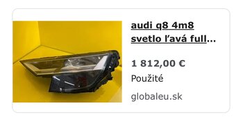 Svetlo Audi Q8 - 9