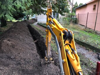 Bager JCB, zemne, vykopove a stavebne prace - 9