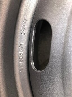 Plechové disky R14 5x100 6Jx14CH2 ET45 - 9