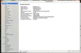 Macbook Pro M1 Max - 16”, 32GB Ram - 9