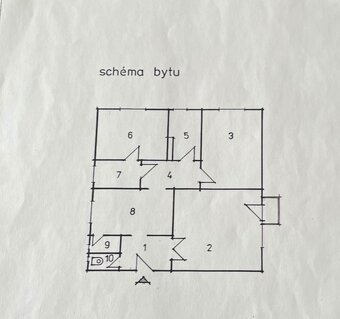 3 izbovy byt Pluhova Bratislava pri Kuchajde - 9