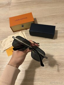 Louis Vuitton slnečné okuliare - čierne (LV5) - 9