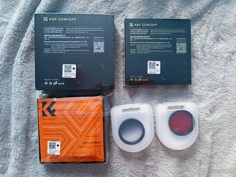 Sada filtrov: UV, CPL, Variabilni ND a GND, Cerveny filter - 9