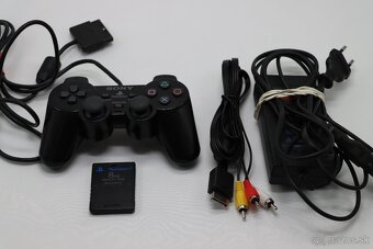 PlayStation 2 Slim SCPH-75004 + MODBO čip, komplet - 9