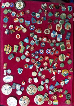 Zbierka odznakov - šport, futbal, hokej, zahraničné kluby,MS - 9