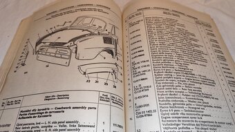 Škoda 100 100L 110L katalog -- seznam náhradních dílů Š100 - 9