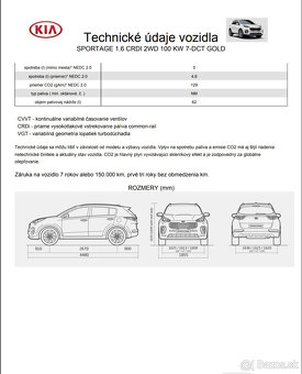 KIA Sportage 1,6 CRDi 100Kw 2WD - 9
