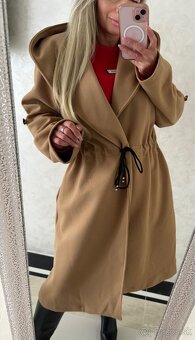 Damsky kabatik camel - 9