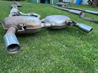 Výfuk E92 335d 210kw Duplex a E60 E61 520d nerezový 130kw - 9