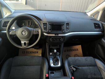VW SHARAN 2.0TDi DSG | HIGHLINE | ŤAŽNÉ | ALCANTARA | KESSY - 9