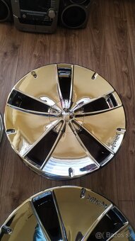 Chromove elektrony Barracuda dvoj roztec 5x100/5x112 R19 - 9