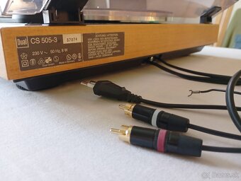 Gramofón DUAL CS 505-3 - 9