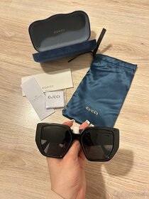 Gucci slnečné okuliare GG0956S - čierne (GG2) - 9