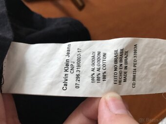 CALVIN KLEIN originál black damske tricko S/M - 9