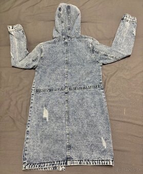 Dámska dlhá riflová bunda Re-Dress - 9
